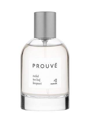 Женский парфюм prouve №11, восточно, цветочный аромат с орхидеей, чайным листом и бергамотом, 50 мл.