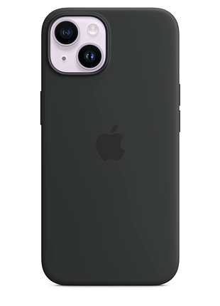 Чохол-накладка silicone case для iphone 15 pro чорний