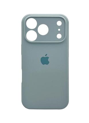 Чохол-накладка silicone full aa camera protect для apple iphone 17 pro синій (kmfullaai17p-53)