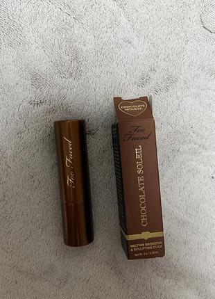Бронзер-стік too faced chocolate soleil 3