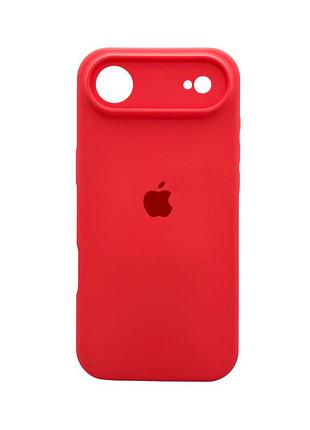 Чохол-накладка silicone full aa camera protect для apple iphone 17 air рожевий (kmfullaai17a-50)