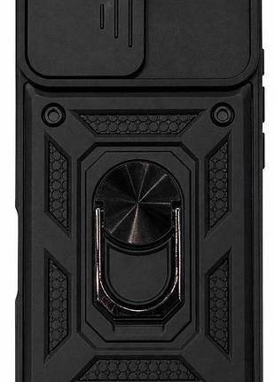 Чохол-накладка armor case захист камери для iphone 16 чорний