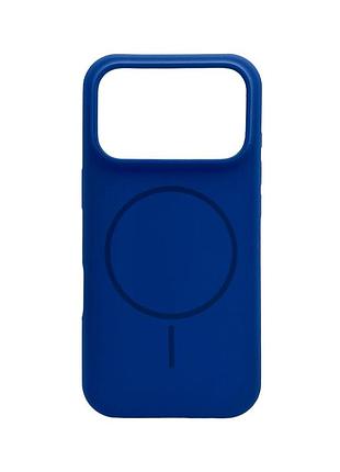 Чохол-накладка cosmic silicone magnetic для apple iphone 17 pro синій