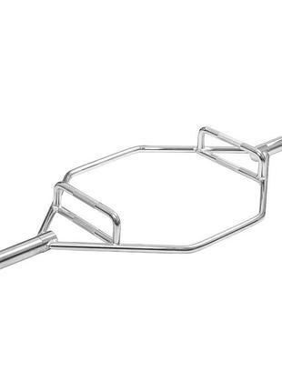 Гриф олимпийский шестигранный insportline hexlif 140/50 21.8 кг