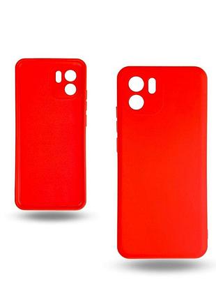 Чохол-накладка bizon android захист камери для xiaomi redmi a1 червоний