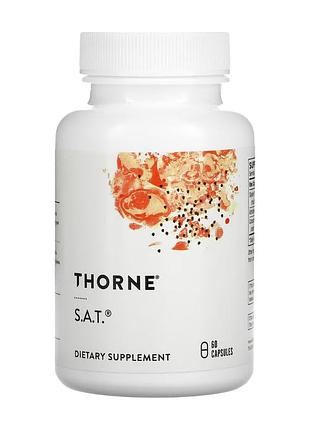 S.a.t, thorne, 60 капсул, для щоденного раціону.
