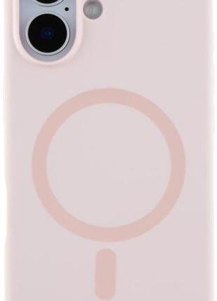 Чохол-накладка bizon для iphone 17 рожевий