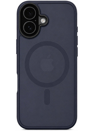 Чохол-накладка case lab nebula ring для iphone 16 темно-синій