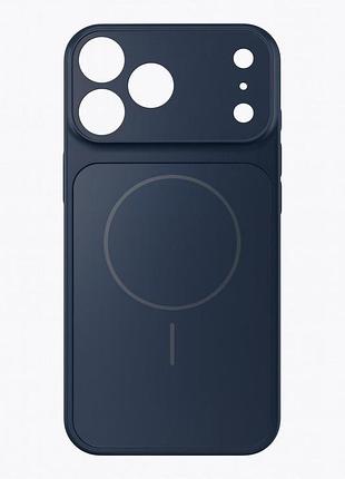 Чохол-накладка case lab glases для iphone 16 pro синій