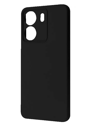 Чохол-накладка bizon android захист камери для xiaomi redmi 13c/poco m6 5g/poco c65 чорний