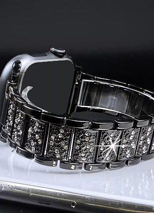 Ремінець case lab brilliant 3-bead 42/44/45/49 мм чорний