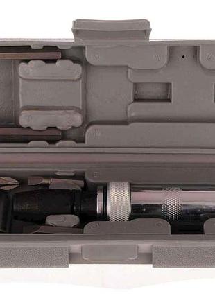 Викрутка ударна пластиковий футляр 6 біт арт.40-0151 тм master tool