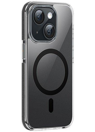 Чохол-накладка hoco anti-drop для iphone 15 plus чорний