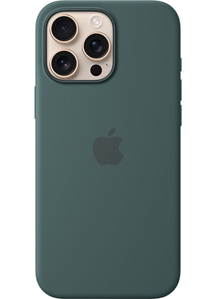 Чохол-накладка silicone case lake для iphone 16 pro зелений