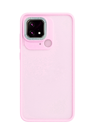 Чохол-накладка case lab nebula metal focus для samsung a05 4g рожевий