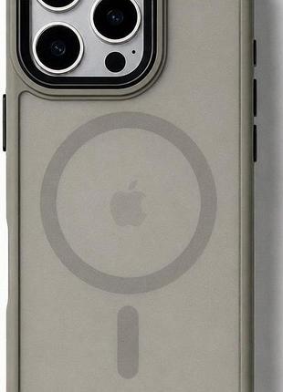 Чохол-накладка case lab nebula ring для iphone 16 pro сірий