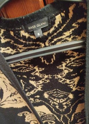River island кардиган люрекс 2