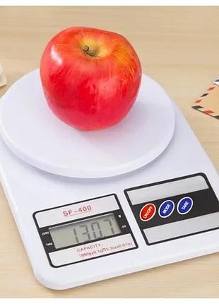 Весы кухонные electronic kitchen scale sf-400 4