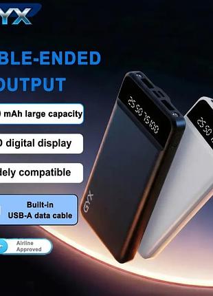 Повербанк 2000мач powerbank 20000mah портативний зарядний пристрій портативний зовнішній акумулятор 2000мач