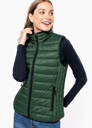 Жіночий утеплений жилет ladies' lightweight sleeveless padded jacket