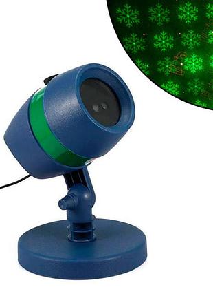 Лазерный проектор star shower rgbw, новогодний уличный, usb, садовый, световое шоу