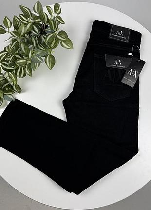 Джинсы armani exchange черные 33