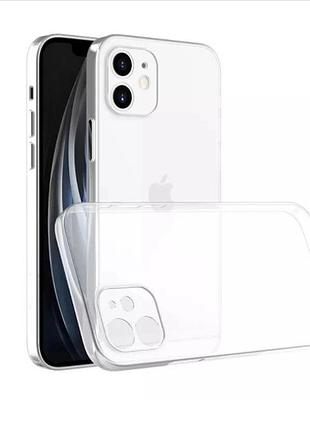Чехол baseus для apple iphone 12 (6.1inch) simple series, transparent (arapiph61n-a02) 4772928