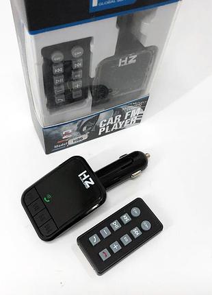 Трансмітер/модулятор h86bt, fm модулятор з bluetooth, fm трансмітер в машину, якісний фм модулятор 7