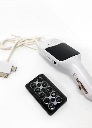 Автомобильный fm трансмиттер модулятор cm i19a sd/usb, фм трансмиттер модулятор блютуз в прикуриватель 3