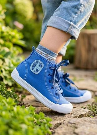 Дитячі кеди (високі кросівки)  19.5см