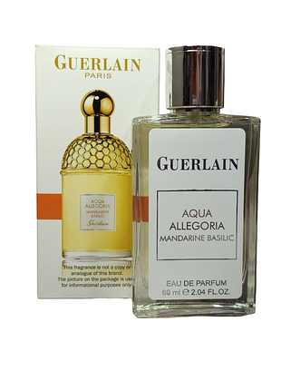 Женские духи (версия guerlain aqua allegoria mandarine basilic) 60 мл