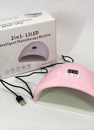 Сушилка для ногтей 36w fd 258 beauty nail, лампа для сушки гель-лака дома, универсальная лампа для сушки гель лака 5058906