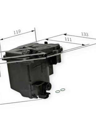Фильтр топливный citroen berlingo-peugeot partner 1.6jtd,hdi (2008-), ford fiesta 1.6tdci (2004-) bosch