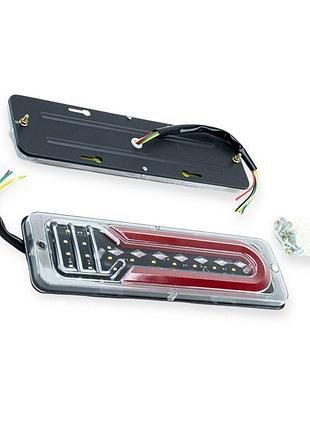 Фонарь грузового прицепа задний led (29 см) ka-111 (12v) megalight