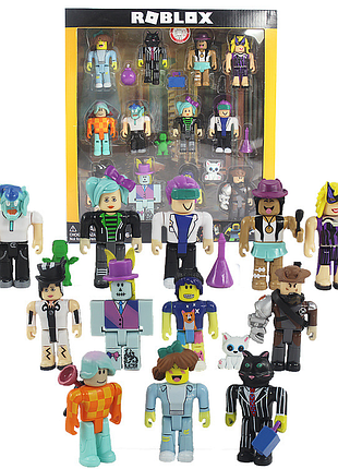 Игровые фигурки roblox в коробке, набор фигурок роблокс 12 шт героев