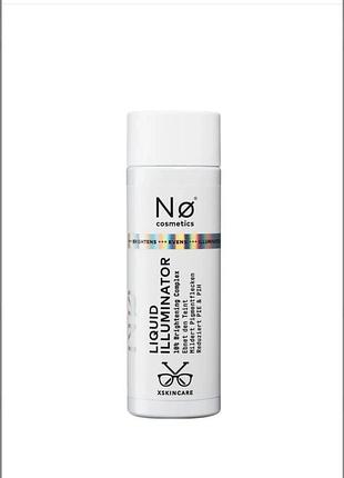 Осветляющий тонер-сыворотку против пигментации nø cosmetics radiant tøday liquid illuminator объемом 100 мл.