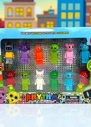Фигурки спрунки rhythm 12в1 sprunki, игровой набор фигурок