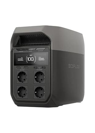 Зарядная станция ecoflow delta 3 (1800w 1024wh) lifepo4 источник бесперебойного питания ибп ups для дома и квартиры