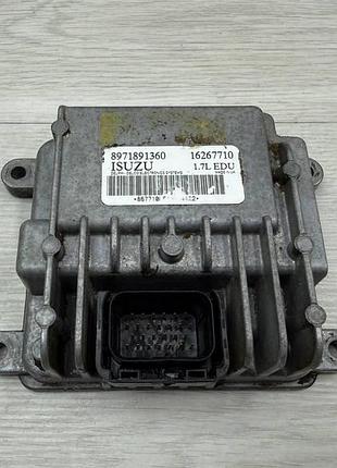 Блок управления тнвд опель астра ж, корса ц, комбо ц, мерива а, opel combo, corsa, meriva, 1.7 dti, 8971891360,16267710, оригинал