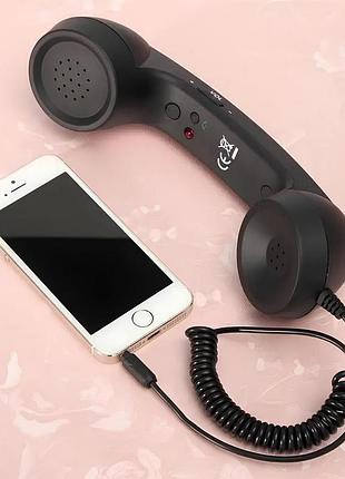 Ретро телефонна трубка-гарнітура resteq для смартфона — стильний аксесуар із шумозаглушенням та якісним звучанням