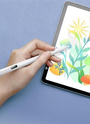 Стилус borofone bg101 active capacitive pen with digital display pad dedicated white 7