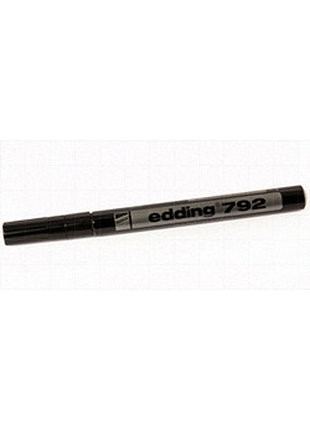 Маркер кислототривкий edding-792 black [для малювання доріжок пп]