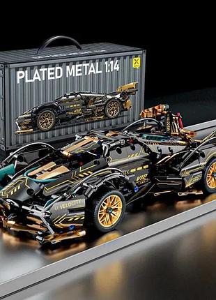 Конструктор суперкар pagani v12 1:14 работающий рулевой механизм, дифференциал, открывается капот и багажник