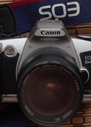 Фотоапарат canon eos rebel g (eos 500 n) + canon ef 28-80 + фільтр з ременем
