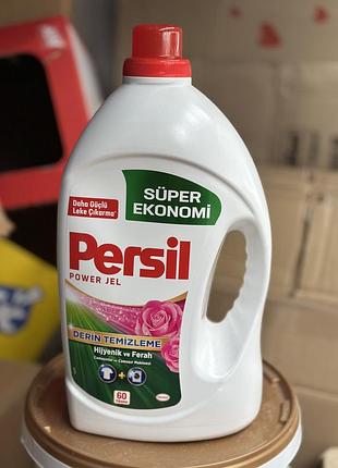 Persil gel 3,9 л — для білих і світлих речей, аромат троянди