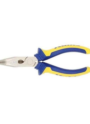 Довгогубці вигнуті 160 мм progripper, crv, hrc 47-52, 02-03-2316 тм kubis