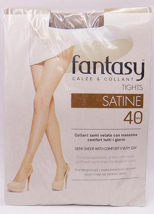 Колготи напівпрозорі fantasy satine 40 den р.6 шаде