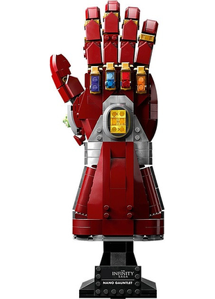 Конструктор super heroes marvel нано перчатка (76223), 675 деталей совместимый с lego лего