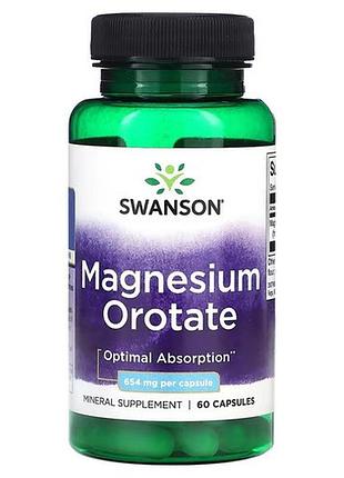 Swanson magnesium orotate 60 caps