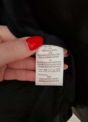 Тренч з екошкіри 5